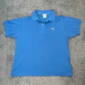 Lacoste Blue Polo Short Sleeve Shirt